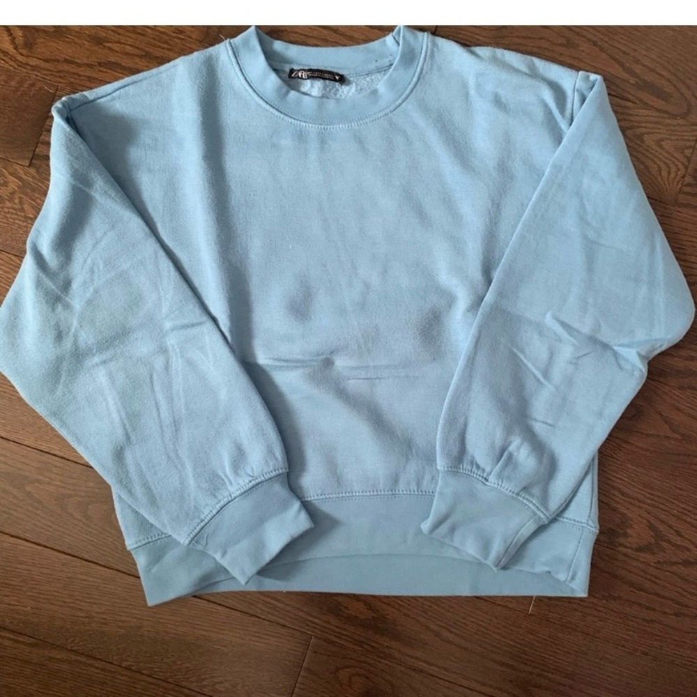 Women Blue Crewneck